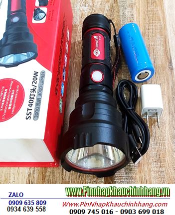 Ultrafire T12 (SS-T40), Đèn pin siêu sáng Ultrafire T12 (SS-T40) bóng CreeLED với 3000 lumens chiếu xa 1000m